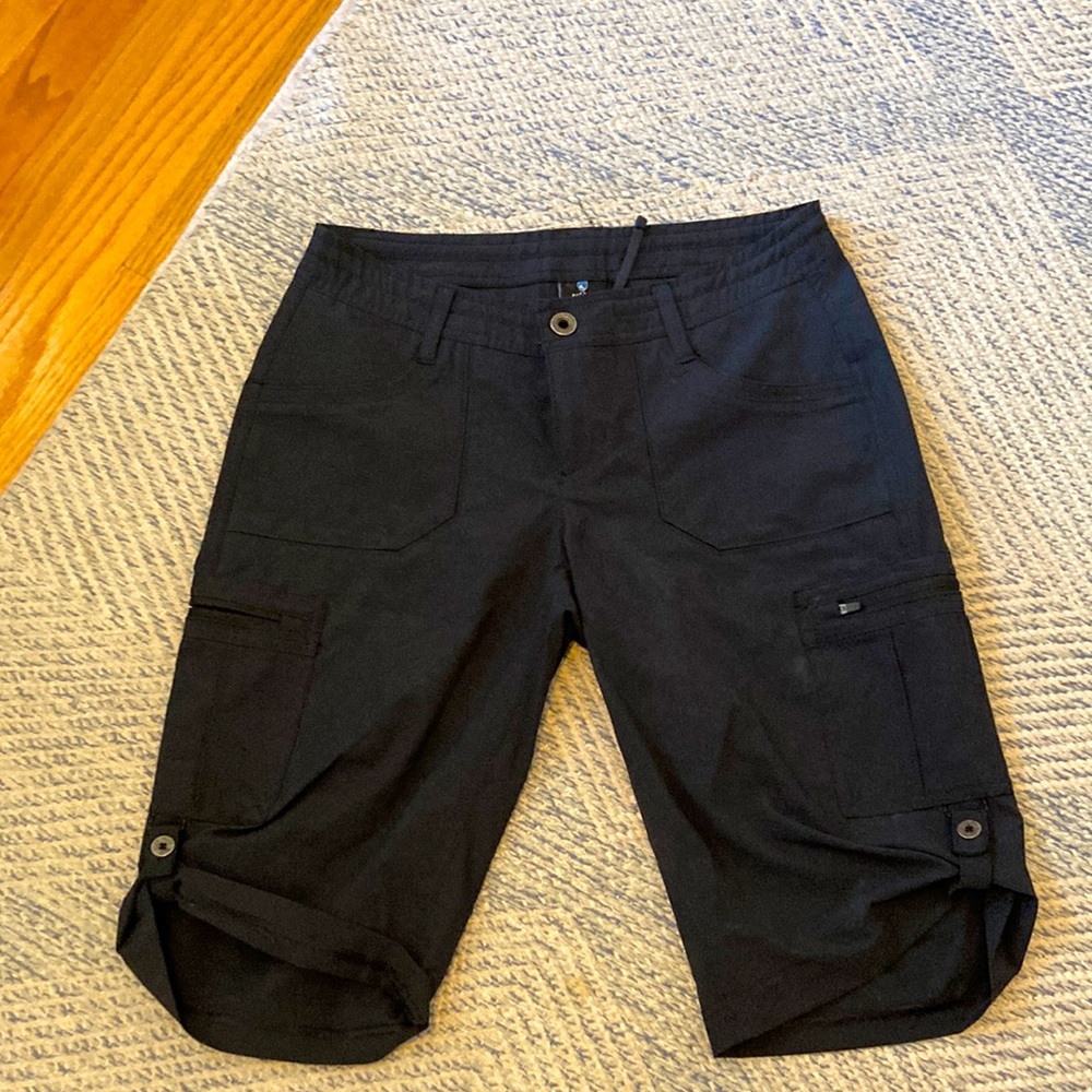 Kuhl Trekker Shorts, Black, Size 4